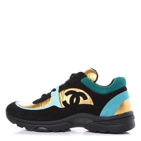 chanel gold sneaker|Chanel sneakers price euro.